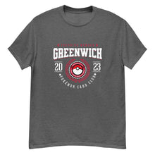 Load image into Gallery viewer, Greenwich Pokemon Card Club Founders Adult T-shirt 1 - Limited Edition